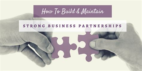 The Talisman of Partnership: A Guide to Building Successful Relationships
